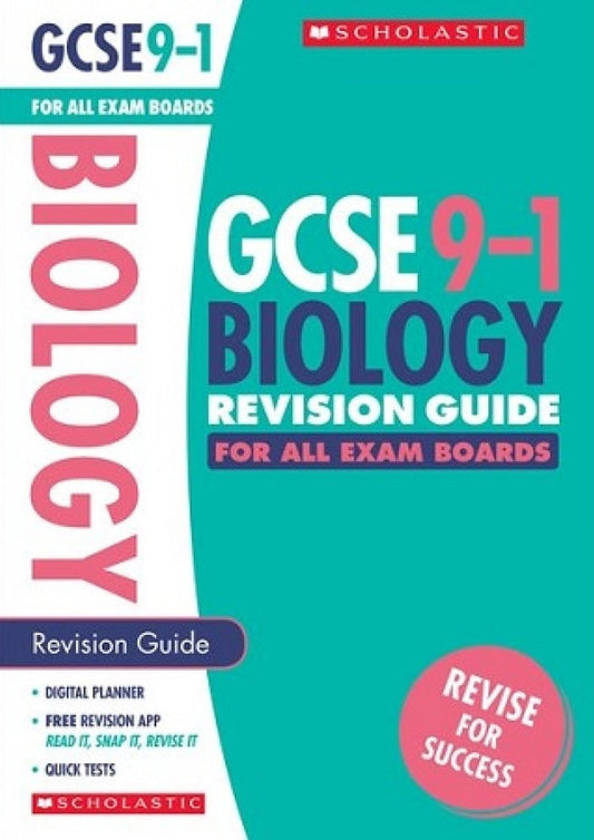 GCSE Grades 9-1: Biology Revision Guide For All Boards - Kayan Parker - 9781407176864 - Scholastic Inc.