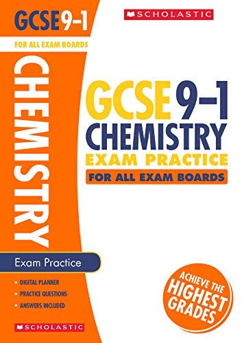 GCSE Grades 9-1: Chemistry Exam Practice Book For All Boards - Sarah Carter - 9781407176932 - Scholastic Inc.