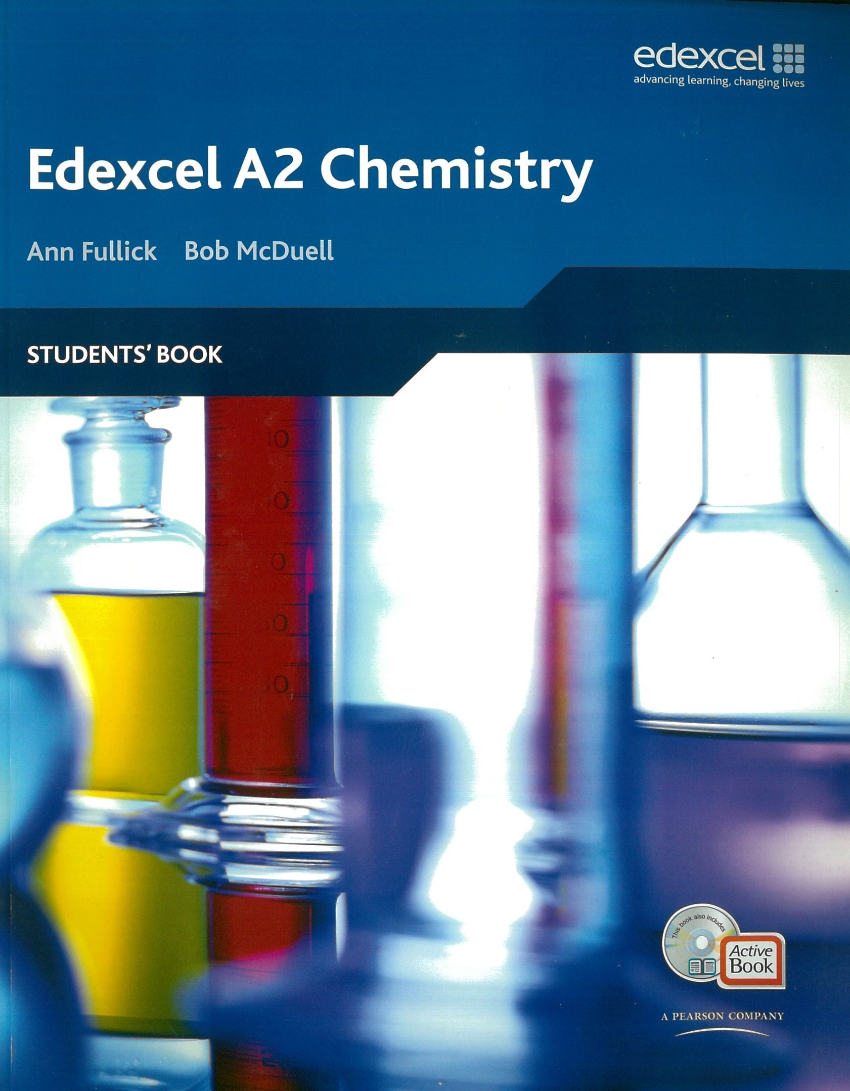  Clearance Sale - Edexcel A2 Chemistry Students Book - Bob McDuell  - 9781408206058 - Pearson Education