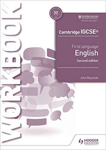 Cambridge IGCSE First Language English Workbook 2nd edition - John Reynolds - 9781510421325 - Hodder