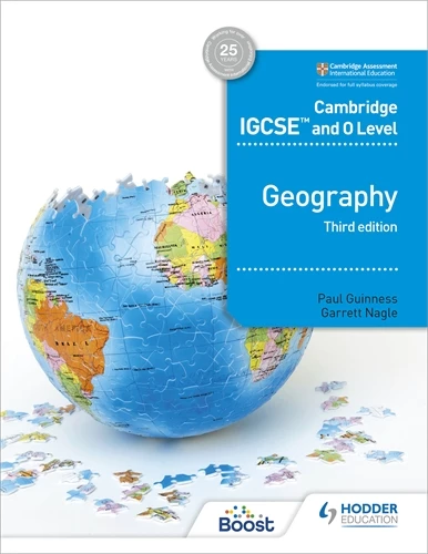 Cambridge IGCSE and O Level Geography 3rd edition -  Paul Guinness - 9781510421363 - Hodder