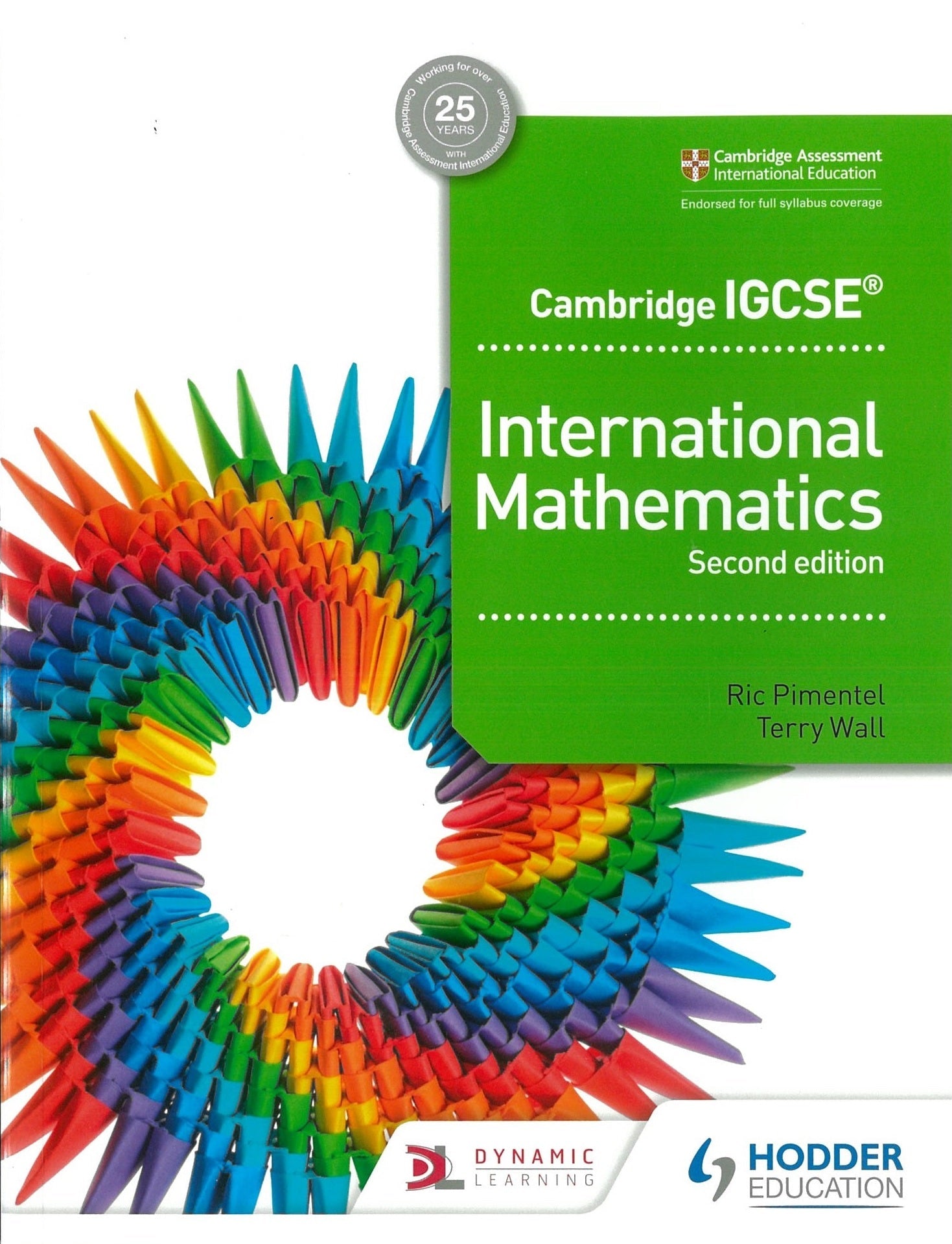 Cambridge IGCSE International Mathematics 2nd edition - Ric Pimentel - 9781510421400 - Hodder