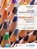 Cambridge International AS & A Level Mathematics Probability & Statistics 1 - Sophie - 9781510421752 - Hodder