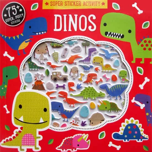 [Age 5 - 6] Super Sticker Activity: Dinos - 9781785982149 - Scholastic Inc.