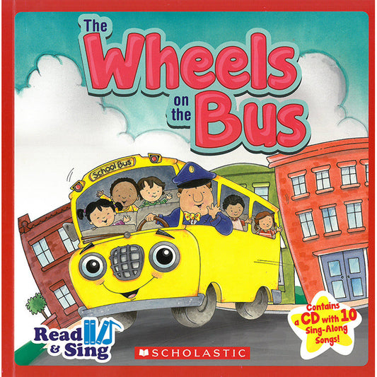 [Age 4 & above] Wheels On The Bus (With Cd) - 9789810904029 - Scholastic Inc.