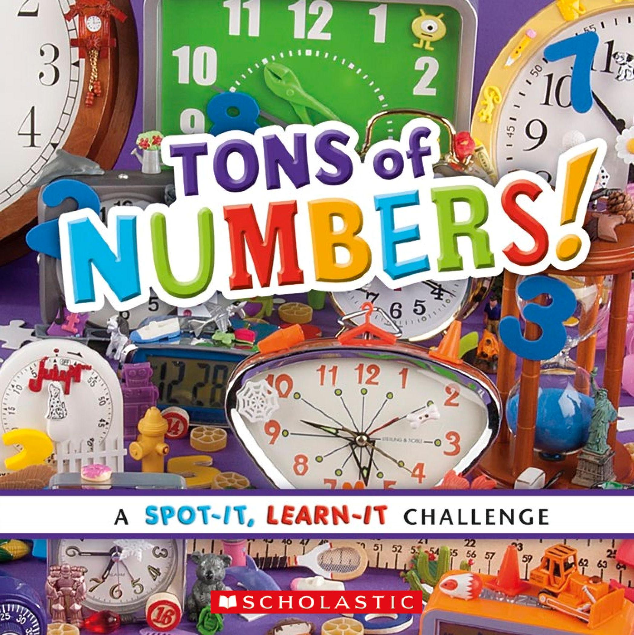 [Age 2 - 5] Tons Of Numbers - 9789810949877 - Scholastic Inc.