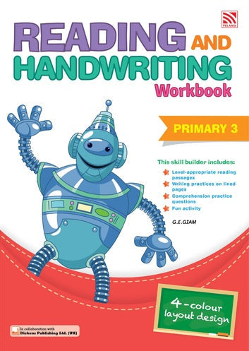 Reading and Handwriting Workbook Primary 3 - 9789811105821 - Pelangi