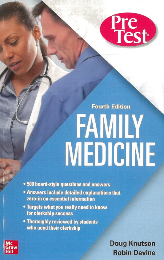 PreTest Family Medicine - Doug Knutson - 9789813157361 - McGraw Hill Education