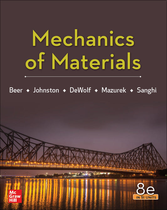 Mechanics Of Materials 8th Edition - Beer - 9789813158979 - McGraw Hill Education