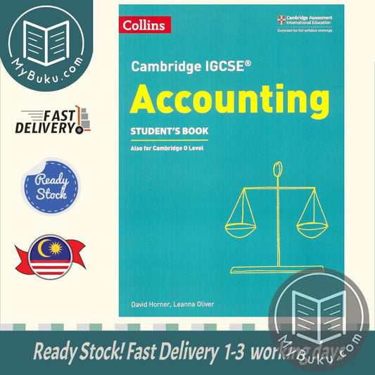 Cambridge IGCSE Accounting Student's Book - David Horner - 9780008254117 - HarperCollins