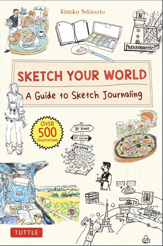 Sketch Your World - Kimiko Sekimoto - 9784805316849 - Tuttle Publishing