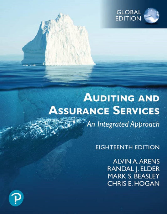 Auditing and Assurance Services, 18th Edition - Randal J . Elder - 9781292448985 - Pearson