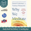Why We Meditate - Daniel Goleman & Tsoknyi Rinpoche - 9780241527870 - Penguin Books Ltd