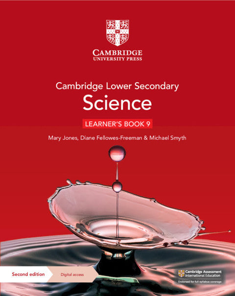MIS | Cambridge Lower Secondary Science Learner's Book 9 with Digital Access (1 Year)