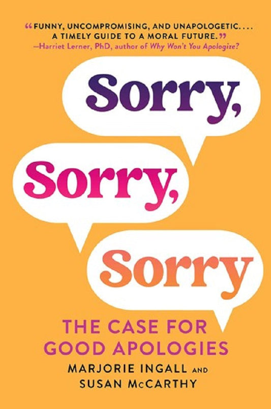 Sorry, Sorry, Sorry - Marjorie Ingall - 9781668022641 - Gallery Books