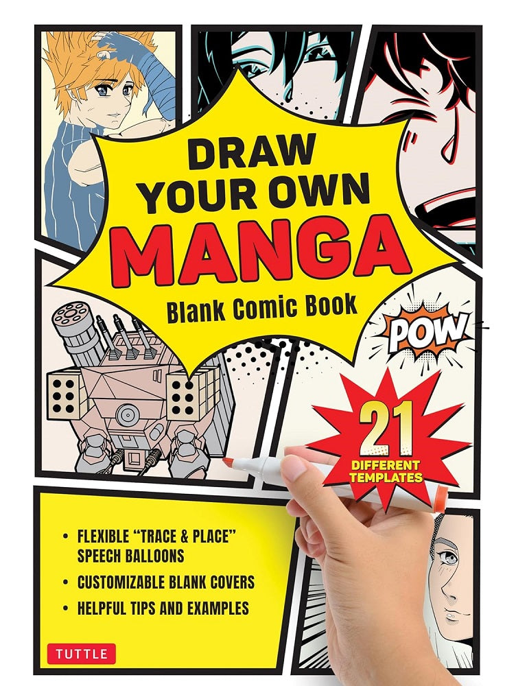 Draw Your Own Manga - Tuttle Studio - 9780804856607 - Tuttle Publishing