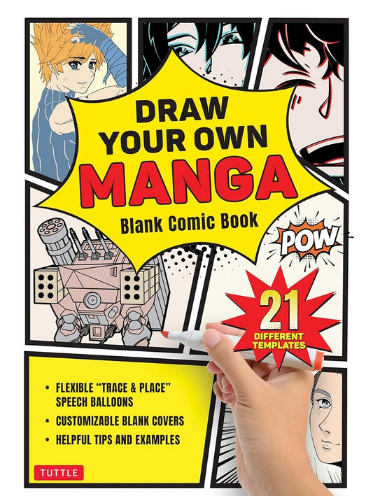 Draw Your Own Manga - Tuttle Studio - 9780804856607 - Tuttle Publishing