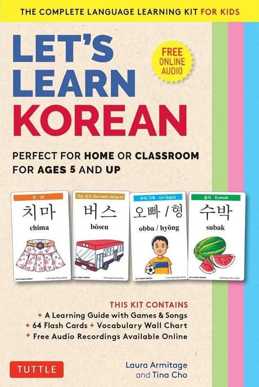 Let's Learn Korean Flash Card Kit - Laura Armitage - 9780804856669 - Tuttle Publishing