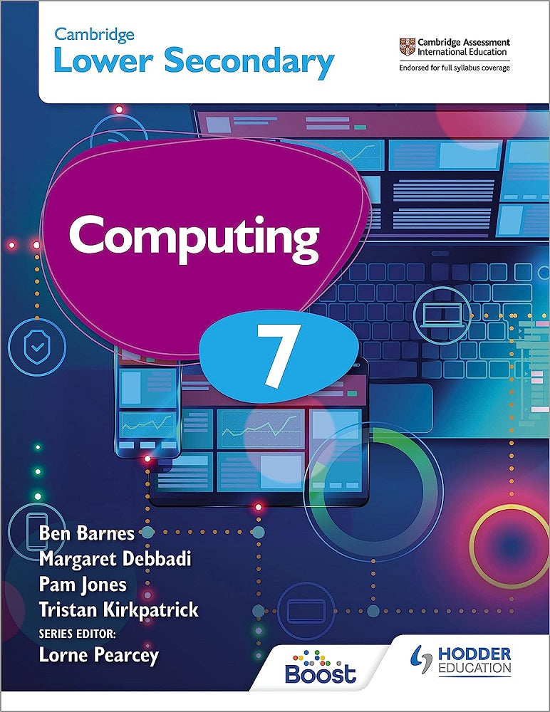 Cambridge Lower Secondary Computing 7 Students Book - Ben Barnes - 9781398369320 - Hodder Education