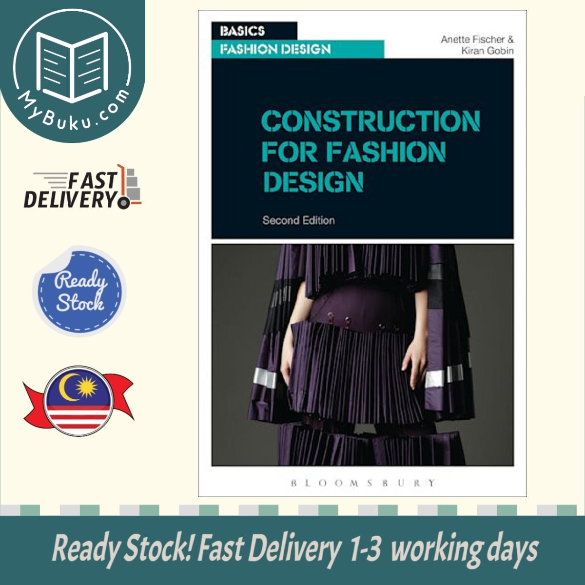 Construction for Fashion Design - Professor Anette & Kiran Gobin - 9781472538758 - Bloomsbury Publishing PLC