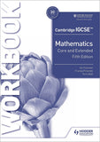 Cambridge IGCSE Mathematics Core and Extended Workbook - Ric Pimentel - 9781398373921- Hodder Education