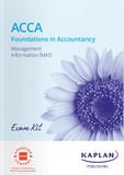 ACCA Management Information (MA1) Exam Kit (Valid Till Aug 2024) - Kaplan - 9781839963766 - Kaplan Publishing