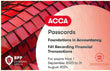 ACCA FIA FA1 Recording Financial Transactions Passcards (Valid Till Aug 2024) - 9781035505753 - BPP Learning Media