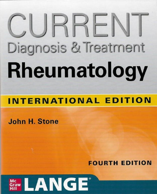 Current Diagnosis & Treatment In Rheumatology - Stone - 9781260469547 - McGraw Hill