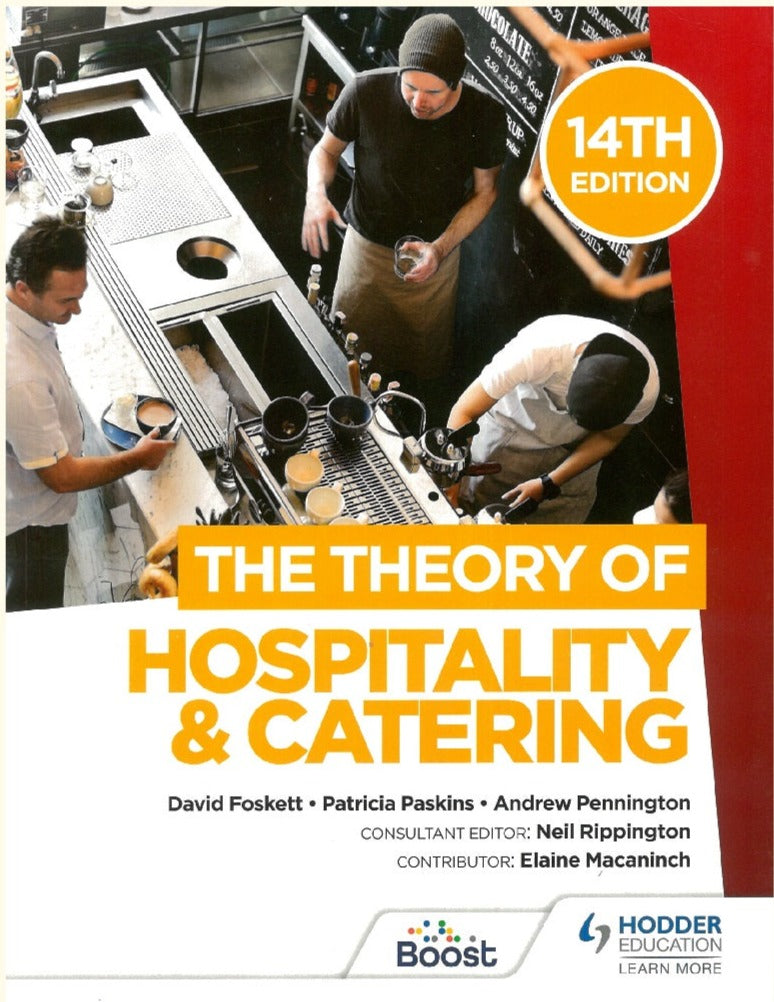 The Theory of Hospitality and Catering 14th Edition - Prof David Foskett - 9781398332959 - Hodder Education