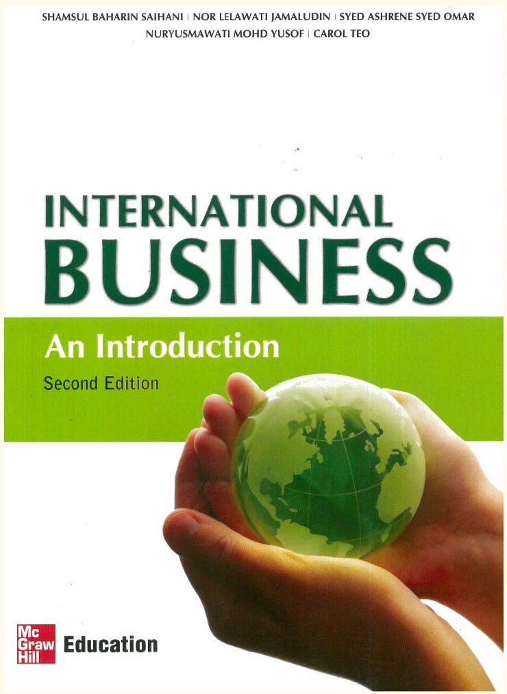 International Business : An Introduction - Shamsul Baharin - 9789675771354 - McGraw-Hill Education