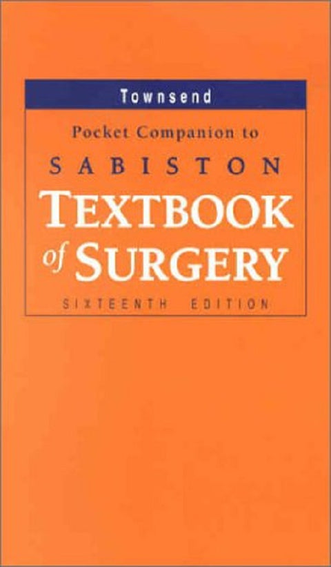 Clearance Sale - Pocket Companion to Sabiston Textbook of Surgery - 9788181471871 - Saunders